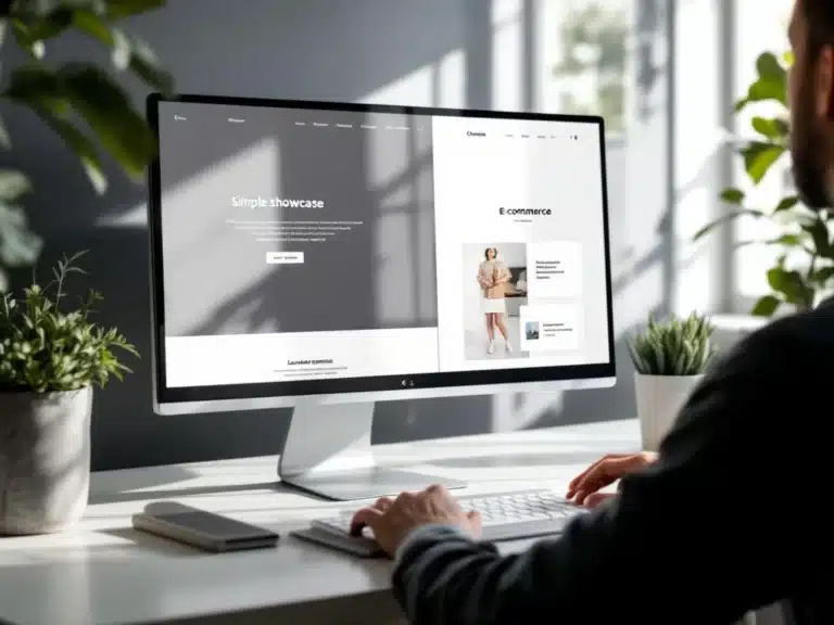 Site vitrine ou site e-commerce : quel choix pour votre activité ?